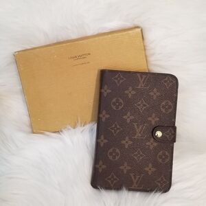 *SOLD* LOUIS VUITTON Vintage Monogram Agenda MM Day Planner Rare! M20006